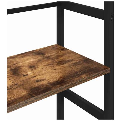 Libreria Rovere fumé 40 x 29,5 x 81 cm Legno multistrato - Foto 7