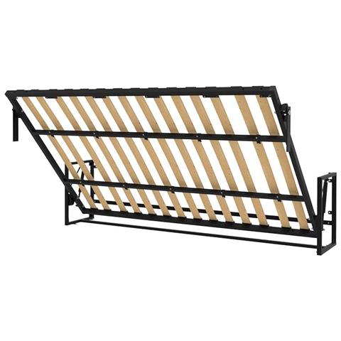 Letto a Scomparsa Morphy Classic - Sistema multifunzionale modulare SizeFlex & TypeFlex, letto a scomparsa salvaspazio ed estensibile con moduli divano (135x190 cm, Orizzontale) - Foto 1