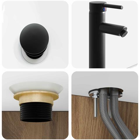 Lavabo da Parete Rovere Artigianale 53 x 35 x 39 cm - Foto 2