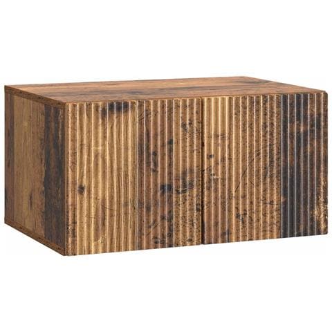 Mobile Porta TV da Muro Legno antico 59,5 x 41 x 30 cm - Foto 1
