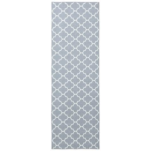 Runner Tappeto ORIZ 1150 gsm Grigio e Bianco - Foto 1