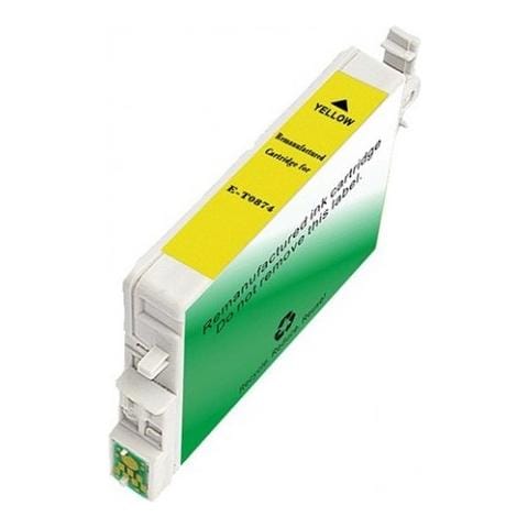 Cartuccia Compatibile Epson T0874 T874 Yellow R1900 - Foto 1