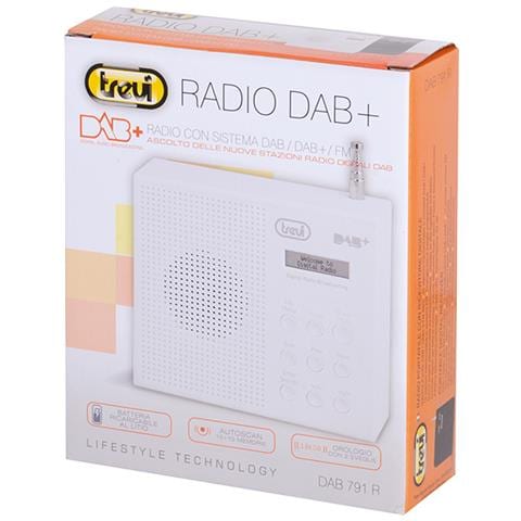 Radio Digitale Dab+ Dab 791 R Bianco - Foto 2