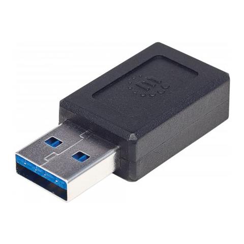 IADAP USB-AM / CF - Adattatore USB 2.0 tipo A maschio a USB tipo C femmina Nero - Foto 8