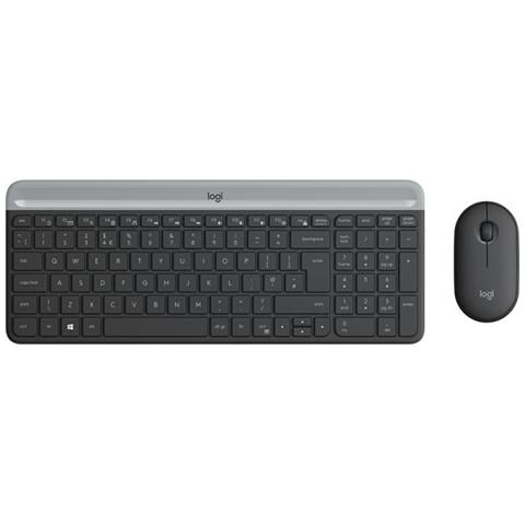 Mk470 Slim Wireless Combo Nl-layout / Inkl. Maus / Graphite - Foto 1