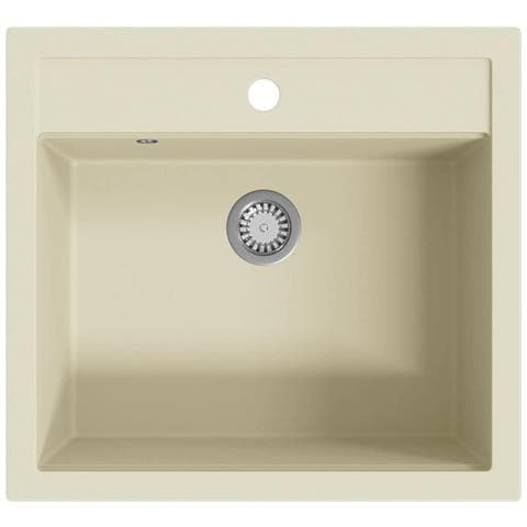Lavello Da Cucina In Granito Vasca Singola Beige - Foto 1
