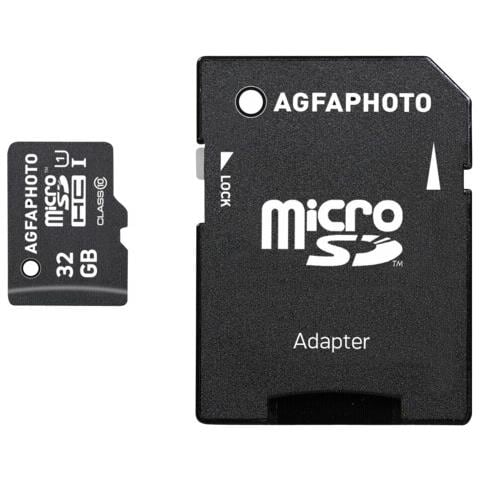 32GB MicroSDHC Class 10, 32 GB, Micro Secure Digital High-Capacity (MicroSDHC) , Nero, 3,2 cm, 2,4 cm, 1 mm - Foto 2