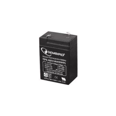 BAT-6V4.5AH, Nero - Foto 1