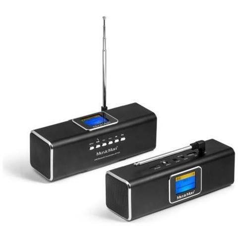 MusicMan BT-X29 Mono portable speaker 6W Rettangolo Nero - Foto 1