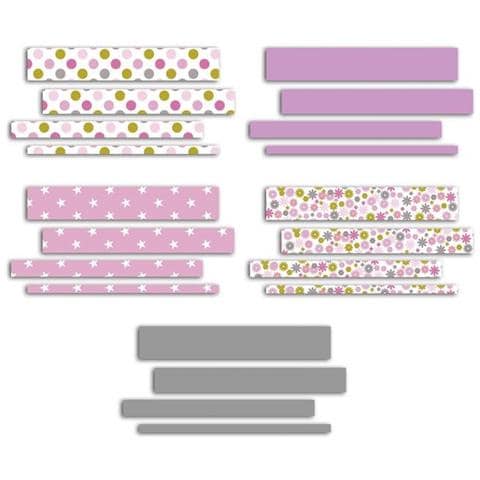 100 Strisce Quilling 50 Cm - Granatina - Foto 1