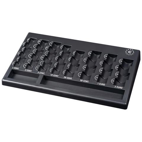 VASSOIO PORTAMONETE EURO NERO - Foto 1