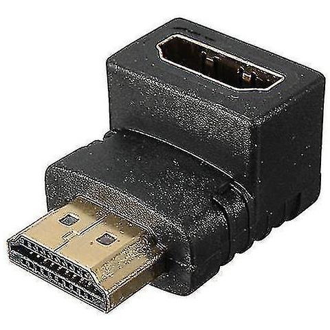 Angolo Retto A 90 Gradi Hd 1,4 Adattatore Da Maschio A Femmina Per 1080p Hdtv - Foto 1