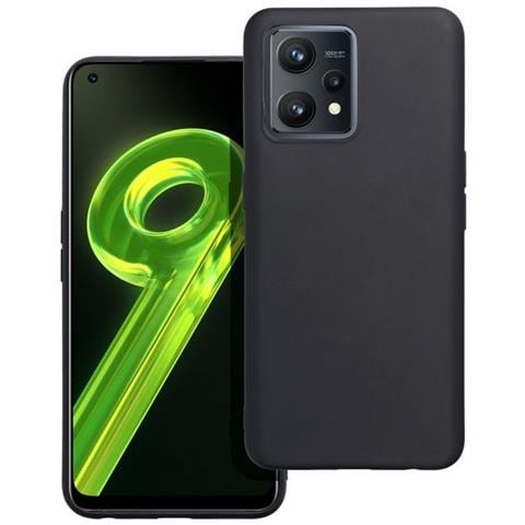 Custodia Tpu Silicone Cover Case Per Realme 9 - 9 Pro+ Plus Black - Foto 1