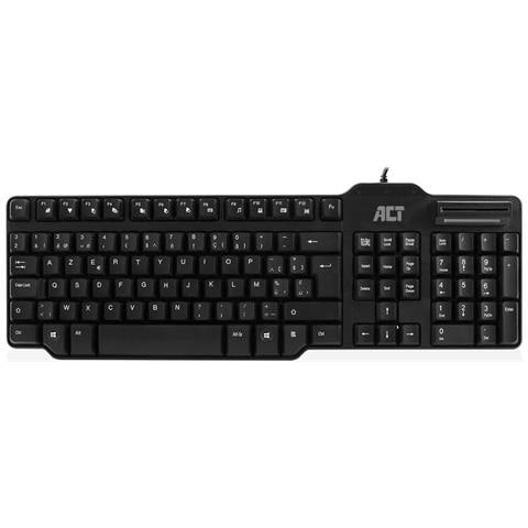 Tastiera Cablato AC5475  (Layout Belga) Colore Nero - Foto 1