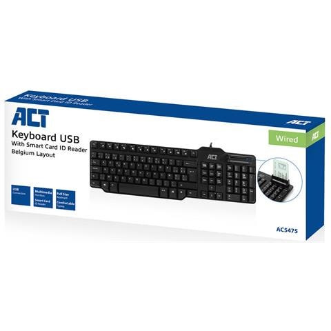 Tastiera Cablato AC5475  (Layout Belga) Colore Nero - Foto 4