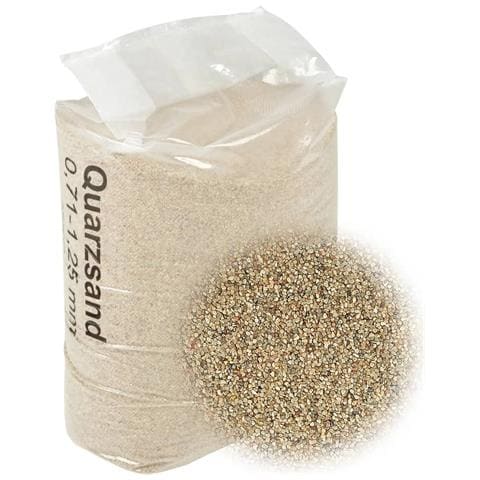 Sabbia Decorativa Eurosand Argento - Granulometria 0,1-0,5 Mm, Sacco Da 1 Kg, Per Matrimoni, Centrotavola, Decorazioni