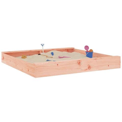 Sabbiera Con Sedute Quadrata In Legno Massello Di Douglas - Foto 3