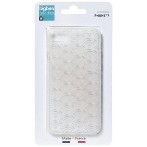 Cover Per Iphone Se 2020/8/7 Semirigida Con Motivi Arabeschi, Trasparente - Foto 2