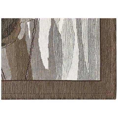 Tappeto Passatoia Cucina Corsia Retro Antiscivolo Disegno Amsterdam By Suardi 55x115 Fango - Foto 2