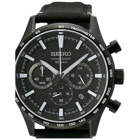 Orologio Uomo Seiko Ssb417p1 Nero - Foto 4