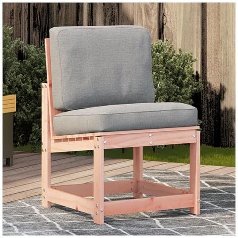Sedia da Giardino 50,5x55x77 cm in Legno Massello di Douglas - Foto 1