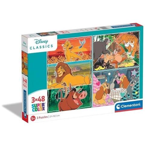 Puzzle 3x48 Classici Disney (cle25285) - Foto 1