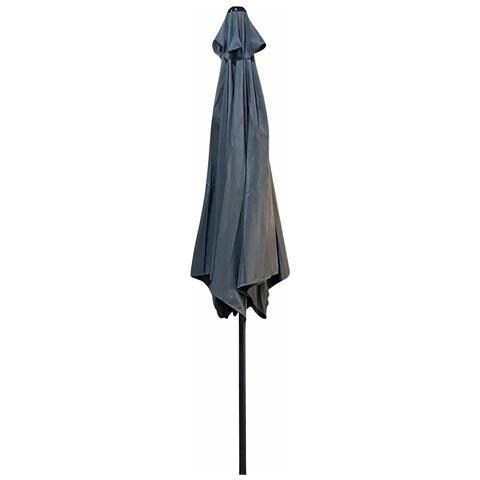 Ombrellone da Giardino ORIENT con regolazione dell'inclinazione, Colore Grigio Scuro, 270x270x235 cm - Foto 2