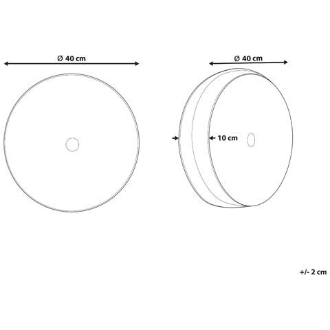 Cuscino Decorativo Udala Velluto 40 X 40 Cm Tinta Unita Foglia Di Tè - Foto 5
