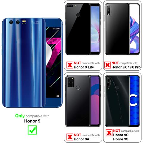 Catena Di Telefoni Cellulari Compatibile Con Honor 9 In Rosso Bianco - Coperchio Protettivo In Silicone Con Anelli D'argento, Cinturino In Corda E Custodia Staccabile - Foto 8