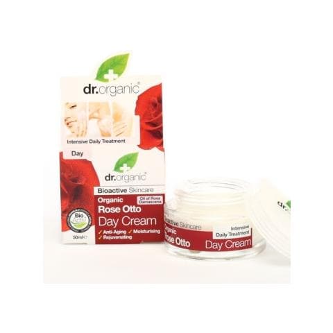 Dr Organic Rose Day Cream 50ml - Foto 1