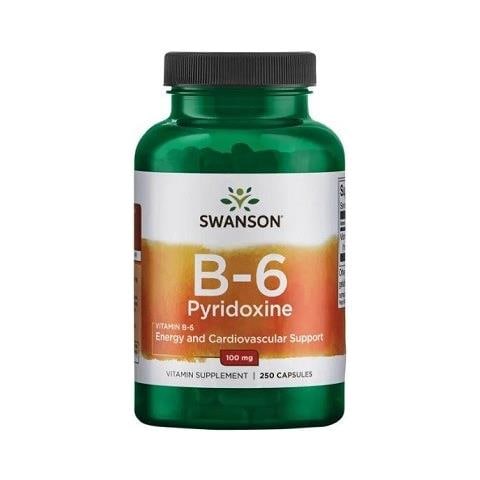 Vitamina B-6 Piridossina 100 Mg 250 Capsule - Foto 1