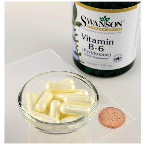 Vitamina B-6 Piridossina 100 Mg 250 Capsule - Foto 2