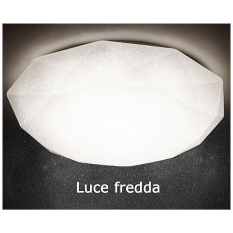 Plafoniera Led 24w Luce Fredda Diamante Effetto Cielo Stellato Applique Btl-801 - Foto 3