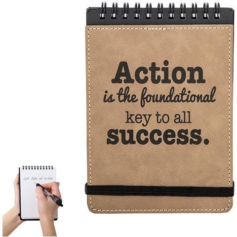 Notebook Quotes 80 Pages Beige - Foto 1