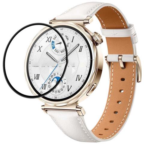 Pellicola Protettiva Per Schermo Intero Huawei Watch Curved 3d (confezione Da 2) Orologio Huawei Gt5 Pro 46mm - Foto 2