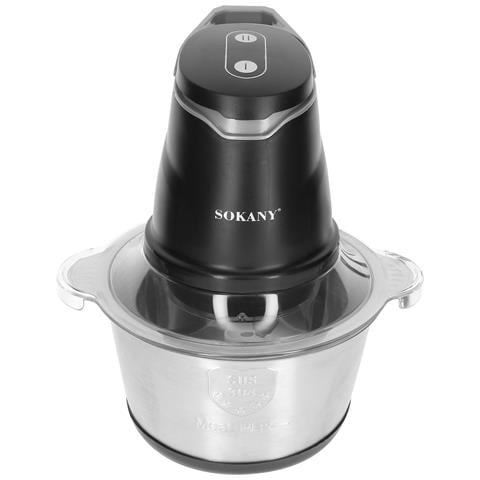 Tritacarne Elettrico Multifunzione 2l, Argento - Foto 1