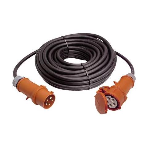 Prolunga Elettrica 16A Nera 5m H07RN-F 5G2,5mm² - Foto 1