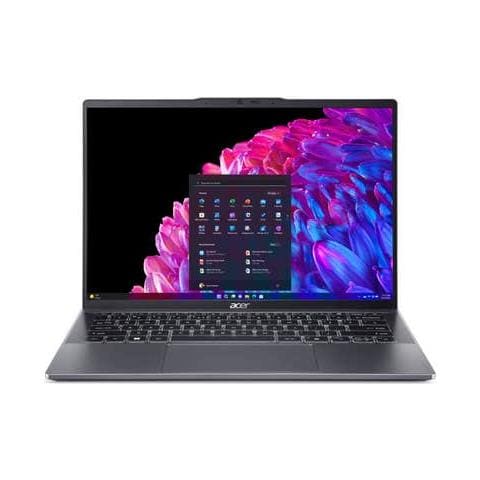 Swift Go 14 SFG14-63-R6ZG AMD Ryzen™ 7 8845HS Netbook 35,6 cm (14") WUXGA 32 GB LPDDR5x-SDRAM 2 TB SSD Wi-Fi 6 (802.11ax) Windows 11 Home Grigio - Foto 1