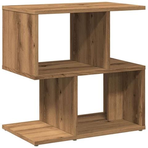 Comodino Rovere Artigianale 50x30x51,5 Cm In Legno Multistrato - Foto 2