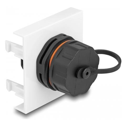 Modulo Easy 45 Rete RJ45 Cat. 6A, 45 x 45 mm - Foto 2