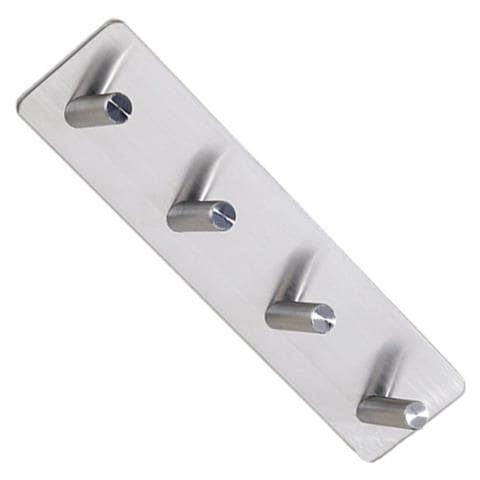 Ganci Adesivi Resistenti: Ganci Da Parete In Acciaio Inossidabile (confezione Da 4) - Foto 1