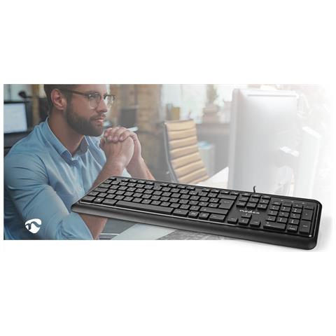 KBMU200BKFR tastiera Casa USB AZERTY Francese Nero - Foto 9