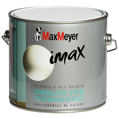 Maxmeyer Smalto All'acqua Per Termosifoni Bianco  Panna Lt 2,5 - Foto 1