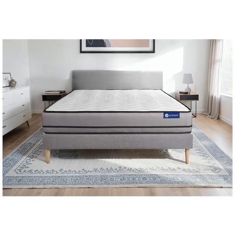 Kit Rete E Materasso Matrimoniale Actimemo Night 140x200cm - Spessore : 20cm- Memory Foam- Molto Rigido - Foto 1
