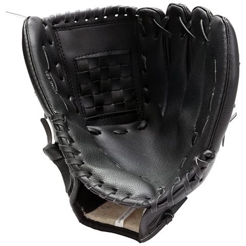 Guanto Da Softball E Hockey In Pelle Pu Ispessita Per La Protezione Delle Mani Black S - Foto 4
