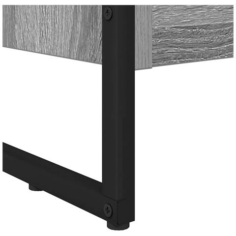 Armadio per Libri Grigio Sonoma 80 x 30 x 155 cm - Foto 9