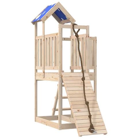 Set da Gioco da Esterno in Legno Massello di Pino - Foto 1