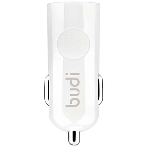 Caricatore Auto Usb 12w Led Con Cavo Usb / Usb-c Da 1,2 M, Bianco - Foto 5