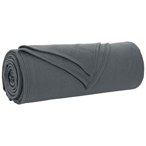 Coperta Grigio scuro 280 x 210 cm Panno - Foto 1