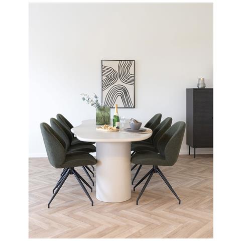 Stampa Su Tela Lipari No. 2 — Nero E Beige 60×90 Cm - Foto 5